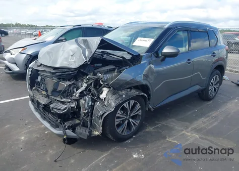 2021 Nissan Rogue Sv Fwd из США, поврежденный, VIN 5N1AT3BA6MC751395